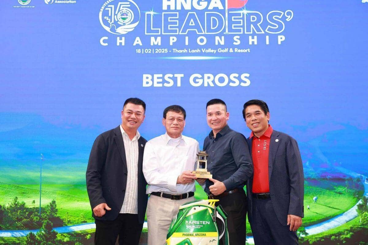 HNGA Leaders’ Championship Open 2025 khởi động mùa giải golf thành phố Hà Nội