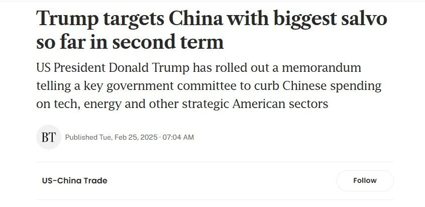 Ông Trump ‘giáng đòn’ mạnh nhất vào Trung Quốc kể từ đầu nhiệm kỳ thứ 2, tuyên bố muốn bảo vệ ‘những viên ngọc quý’ của Mỹ