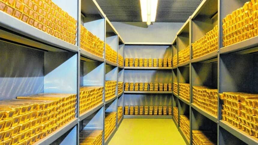 5 hầm chứa vàng lớn nhất của nhân loại