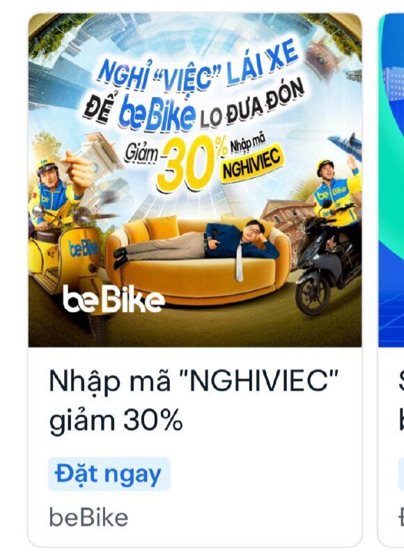 beBike gây tranh cãi khi tung code NGHIVIEC giảm ngay 30%