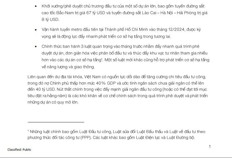 Chuyên gia VinaCapital chỉ ra yếu tố có thể đóng góp 2 điểm phần trăm vào tăng trưởng GDP Việt Nam năm 2025