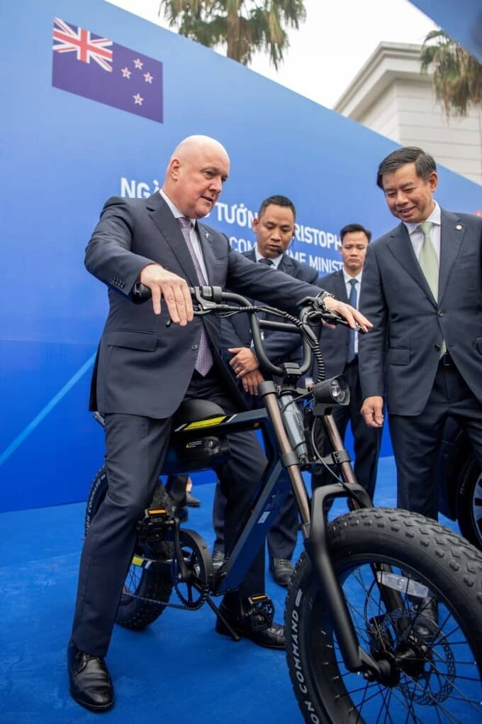 'Xe điện VinFast có thể bán tại New Zealand'