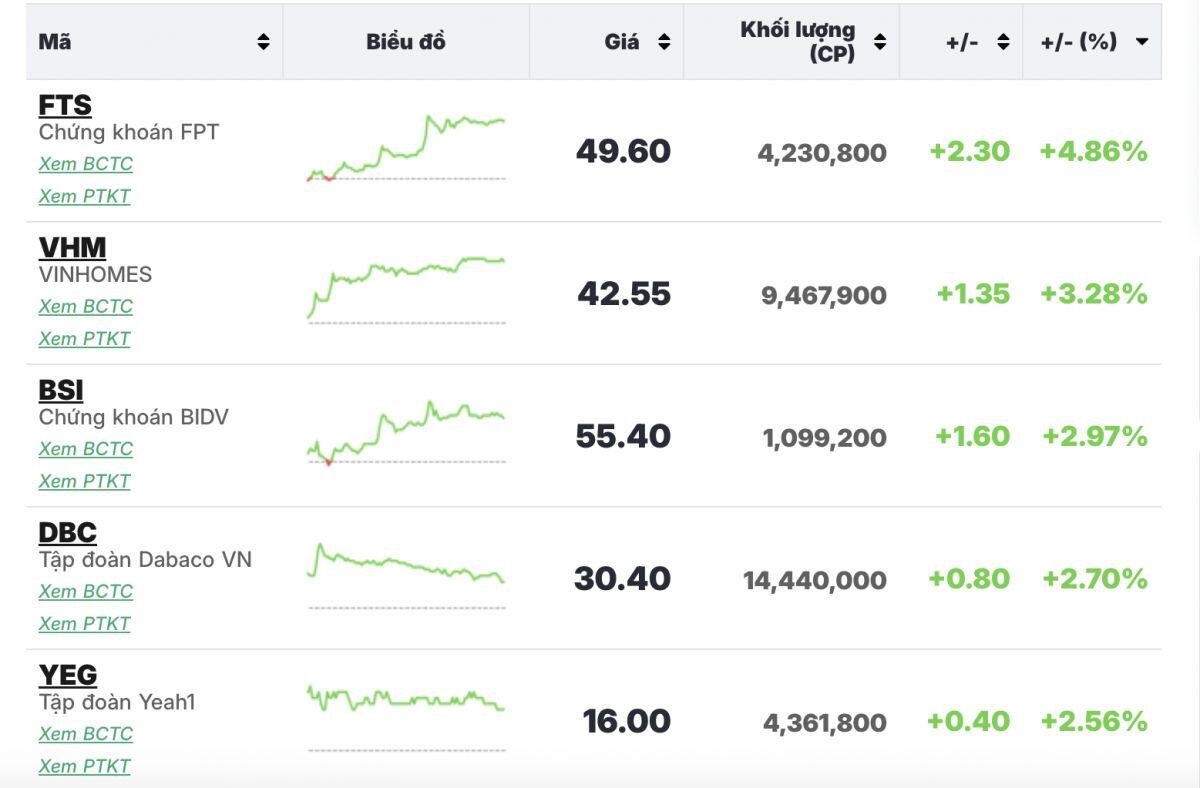 Cổ phiếu ‘họ’ Vingroup kéo thị trường, nhóm chứng khoán đón tin vui nâng hạng