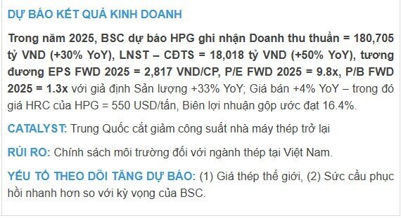 Lợi nhuận Hòa Phát sẽ vượt mốc 1 tỷ USD vào năm 2026