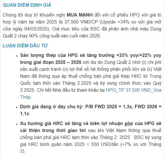 Lợi nhuận Hòa Phát sẽ vượt mốc 1 tỷ USD vào năm 2026