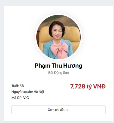 Niềm vui bất ngờ của vợ tỷ phú Phạm Nhật Vượng dịp 8/3