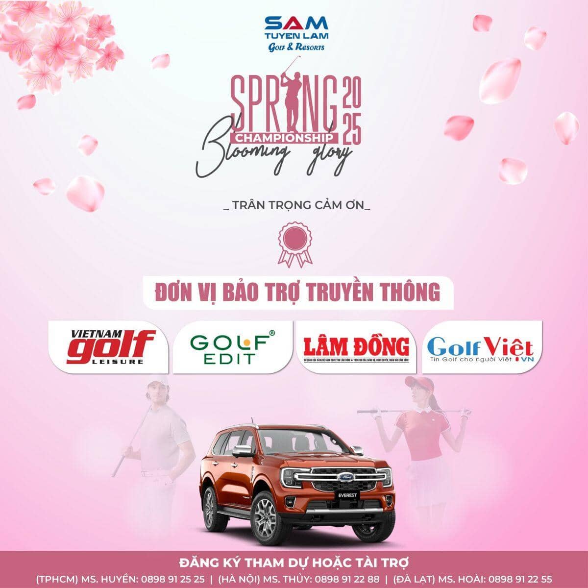 Săn HIO 3,5 tỷ đồng tại SAM Tuyen Lam Spring Championship 2025- Blooming Glory