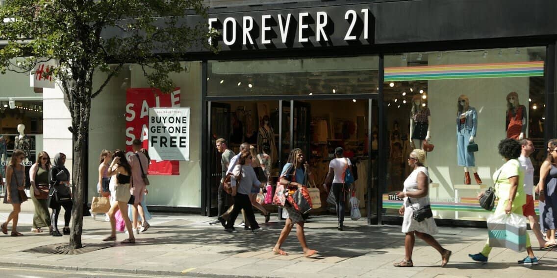 Hãng thời trang giá rẻ Forever 21 nộp đơn xin phá sản