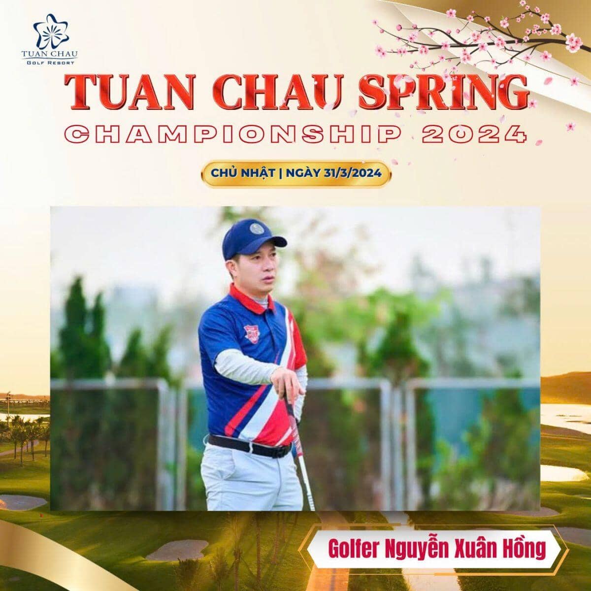 Sắp khởi tranh giải golf Tuan Chau Spring Championship 2025