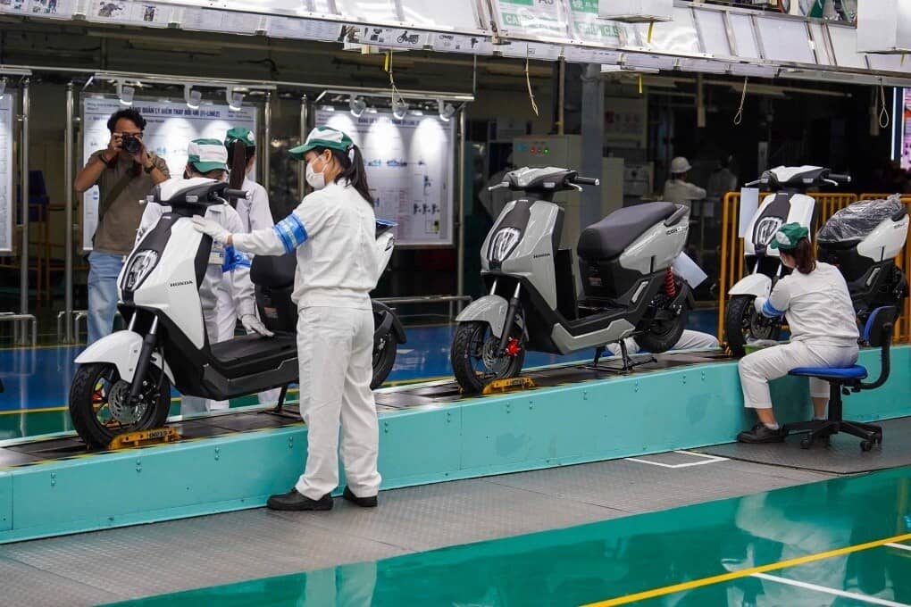 Honda sản xuất xe máy điện đầu tiên tại Việt Nam