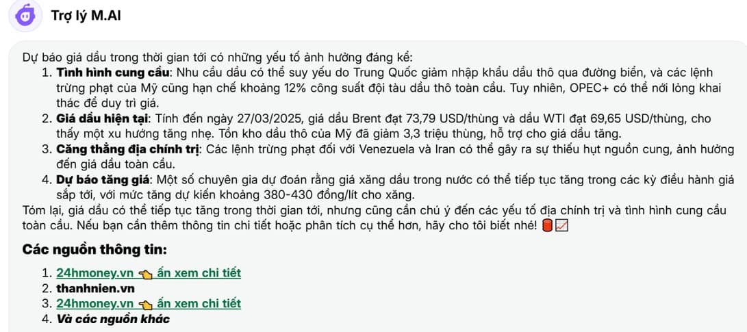 Hàng ngàn người đã đăng ký dùng thử M.AI,  bạn còn chờ gì?