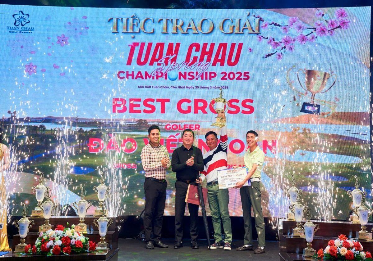 Golfer Đào Viết Ngoạn vô địch giải golf Tuan Chau Spring Championship 2025