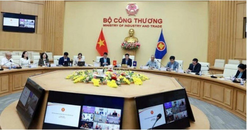 Thông qua tuyên bố chung của các Bộ trưởng Kinh tế ASEAN về chính sách thuế quan Hoa Kỳ