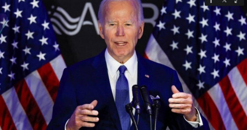 Ông Biden lần đầu phát biểu sau khi rời nhiệm sở