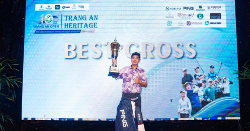 Lê Minh Nghĩa vô địch Trang An Heritage 2025, chính thức dành một suất tham dự Trang An Open 2025 vào tháng 5