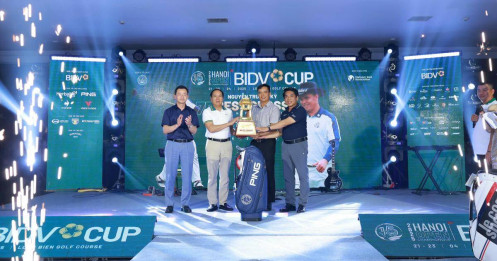 Giải golf Hà Nội Mở rộng – BIDV Cup 2025: Golfer Nguyễn Trường Kỳ vô địch Nam nghiệp dư