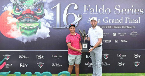 Nguyễn Tuấn Anh vô địch Faldo Series Asia Grand Final 2025
