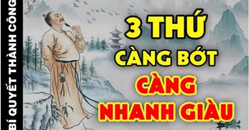 Đời người có 3 thứ càng mất đi càng được lộc về sau