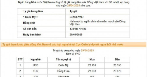 NHNN giảm tỷ giá USD, giá đô la tự do tiến gần mức 26.500 đồng