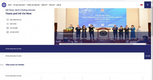 Nhà đầu tư chú ý: Từ ngày 5/5/2025, HOSE ra mắt giao diện website với nhiều tính năng mới