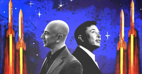 Jeff Bezos 'tuyên chiến' với Elon Musk