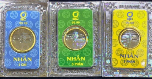 Mỗi lượng vàng giảm 1,5 triệu đồng sau nghỉ lễ