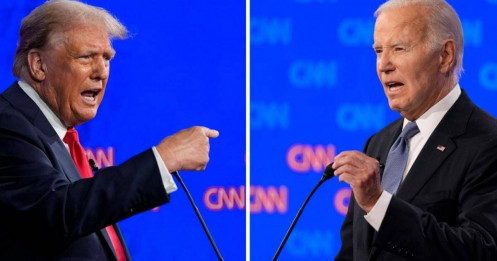 Trump "chia đôi" kinh tế: "Công" của tôi, "tội" của Biden?