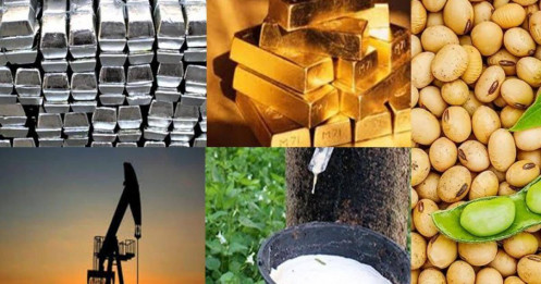 Thị trường hàng hóa ngày 05/05: Nông sản giảm sâu, vàng và đường quay đầu phục hồi