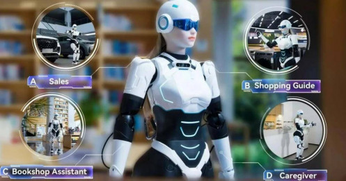 Hãng ôtô dùng robot làm nhân viên bán xe