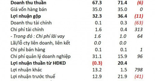 ITA thoát lỗ nhờ thu nhập khác, đổ lỗi cho HOSE và UBCKNN