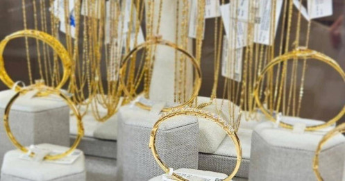 Sáng 7-5, giá vàng trong nước tăng thêm 500.000 đồng/lượng