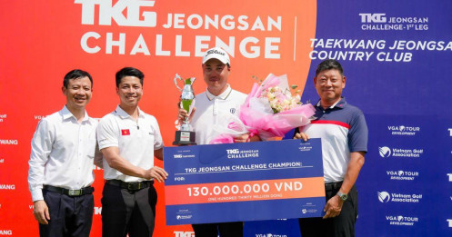Park Jung Min vô địch TKG Jeongsan Challenge - 1st leg