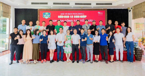 Pick thủ cùng hệ tuổi sẵn sàng  " bùng nổ" tại giải Vô địch Pickleball các CLB 12 Con giáp