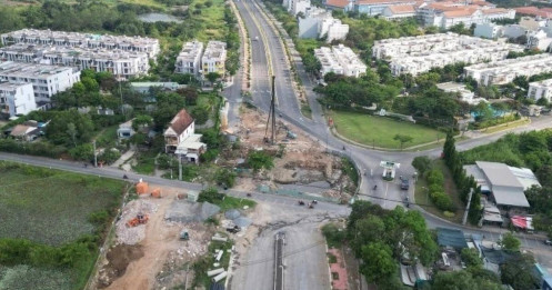 Quốc lộ nối TP HCM - Long An sắp hoàn thành mở rộng