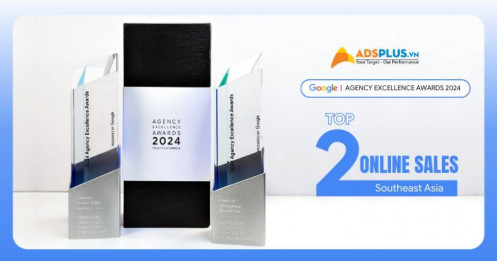 Adsplus đạt Top 2 Online Sales Đông Nam Á tại Google Agency Excellence Awards 2024