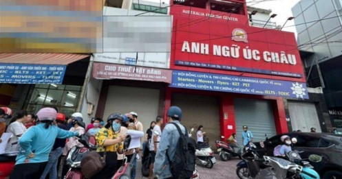 Vụ trung tâm tiếng Anh đột ngột đóng cửa: Chuyển hồ sơ qua công an
