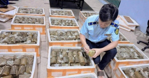 Tiêu hủy một tấn chả chay không rõ nguồn gốc