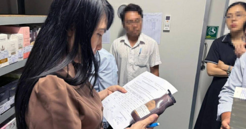 Kiểm tra đột xuất nhà máy sản xuất cho công ty chồng Đoàn Di Băng