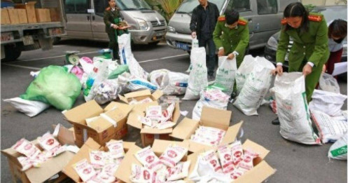 Bộ Công an phản hồi về mức phạt sản xuất, buôn bán hàng giả là lương thực