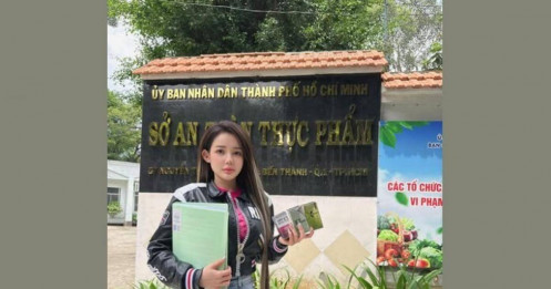 Ngân 98 đã trình diện Sở An toàn Thực phẩm TP HCM về vụ sản phẩm giảm cân