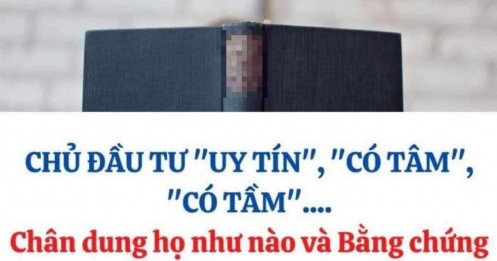 Tỉnh táo và luôn tỉnh đòn để nhận ra những chủ đầu tư có tâm, có uy tín, có tầm