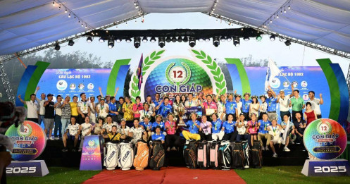 Giải Vô địch các CLB Golf 12 Con Giáp - Glory Resort 2025: Câu lạc bộ Golf 1982 chiến thắng ấn tượng, 12 "hệ tuổi" tạo nên bức tranh thể thao giàu bản sắc và ý nghĩa