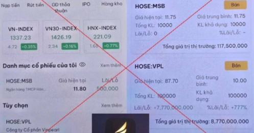 4 tỷ đồng đổi 7,77 tỷ ảo: Cú lừa đầu tư chứng khoán qua app giả mạo