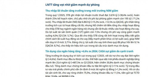 Hoàn tất tái cơ cấu và thu hồi nợ Phong Phú là động lực chính của STB trong 2025-2026