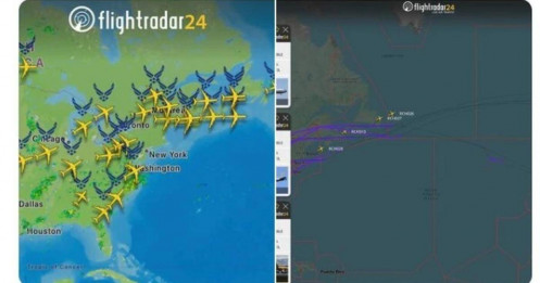 Mỹ đột ngột điều động hàng chục máy bay tiếp liệu, đưa tàu sân bay đến Trung Đông