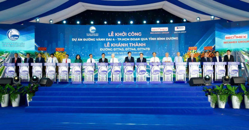 Khởi công dự án Vành đai 4 TP. Hồ Chí Minh đoạn cầu Thủ Biên - sông Sài Gòn