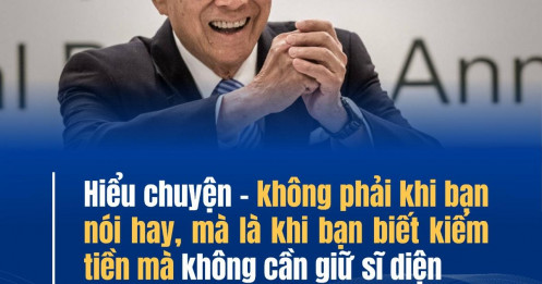 Hiểu chuyện – không phải khi bạn nói hay, mà là khi bạn biết kiếm tiền mà không cần giữ sĩ diện.