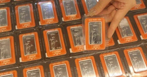 Giá bạc miếng trong nước lập đỉnh