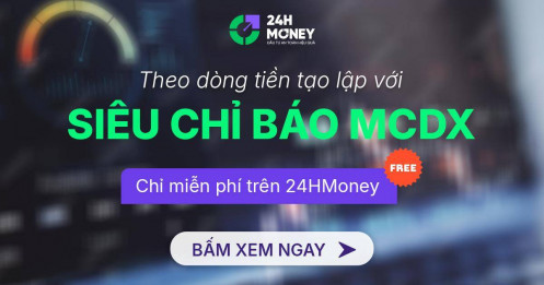 HOT! Theo dòng tiền tạo lập với "siêu chỉ báo" MCDX