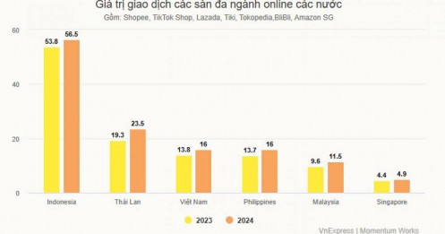 Người Việt chi 16 tỷ USD mua sắm qua các sàn online